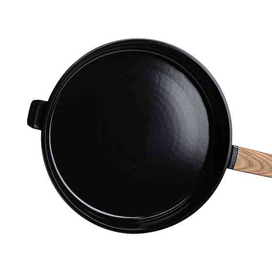 Алюмінієва сковорода з керамічним покриттям антипригарним 3,2 л Ø 28 см чорна MGC HP-4-459B Київ