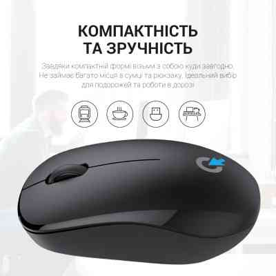 Мишка OfficePro M183 Wireless Black (M183) Вінниця