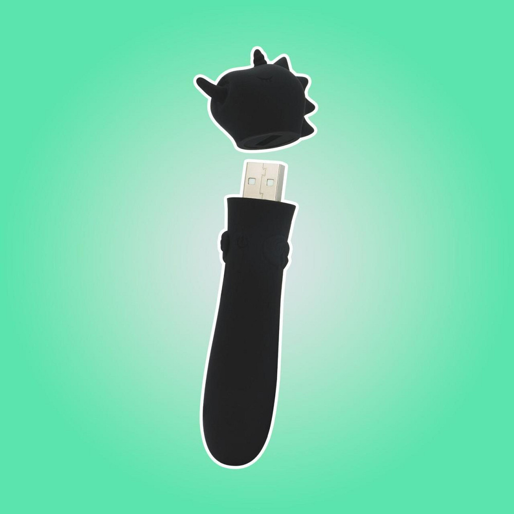 Вібратор-єдиноріжка Unihorn USB Bullet – Wild Spirit, віброкуля, USB-зарядка, 10 режимів Sex Aura Київ - фото 8