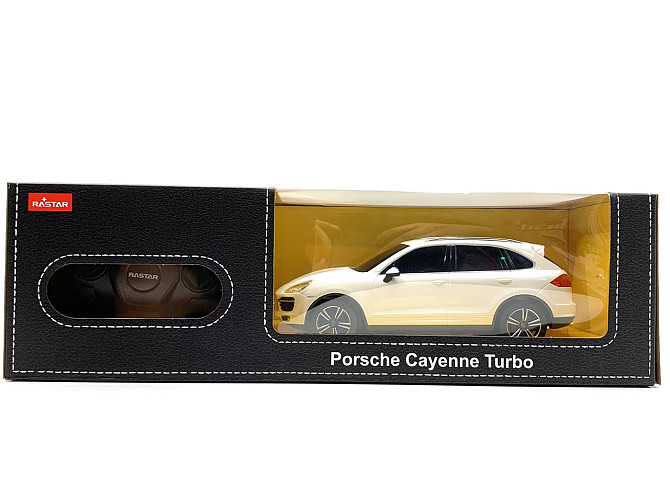Машина Rastar на радіокеруванні Porsche Cayenne Turbo масштаб 1:24 Біла (46100) Чернігів - фото 2
