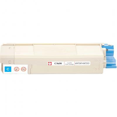 Тонер-картридж BASF OKI C5650/5750 Cyan 43872307/43872323 (KT-C5650C) Вінниця - фото 2