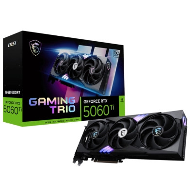 Відеокарта MSI GeForce RTX5060Ti 16Gb GAMING TRIO OC (RTX 5060 Ti 16G GAMING TRIO OC) Вінниця - фото 5