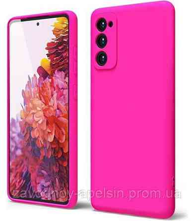 Samsung S20 FE G780 Чехол силиконовый Микрофибра (яркий) Одесса