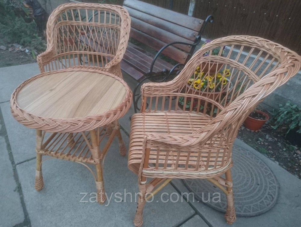 Мебель балконная плетеная из лозы Киев - изображение 4