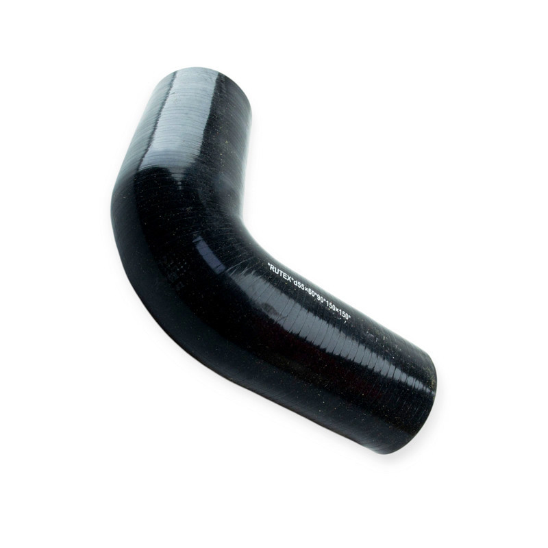 Патрубок угол d-55-d60 L-150*150 90град. силикон универсальный Мукачево - изображение 1