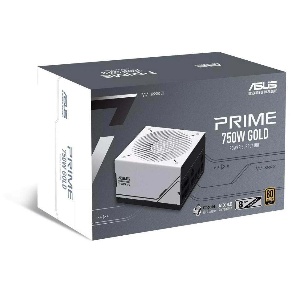 Блок живлення Asus Prime AP-750G, 750 W Gold (90YE00U1-B0NA00) ( білий/чорний ) Харьков - изображение 14