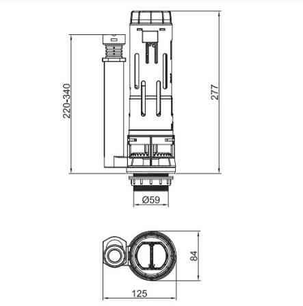 Комплект арматуры: KOER KT-0303-1/2