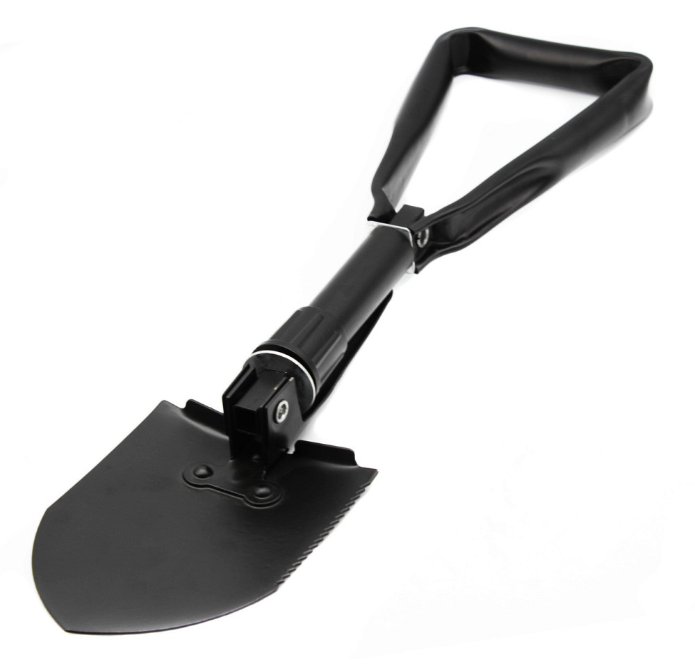 Лопата саперська складна H-135, чохол, середня 47 см, колір чорний Дніпро - фото 3