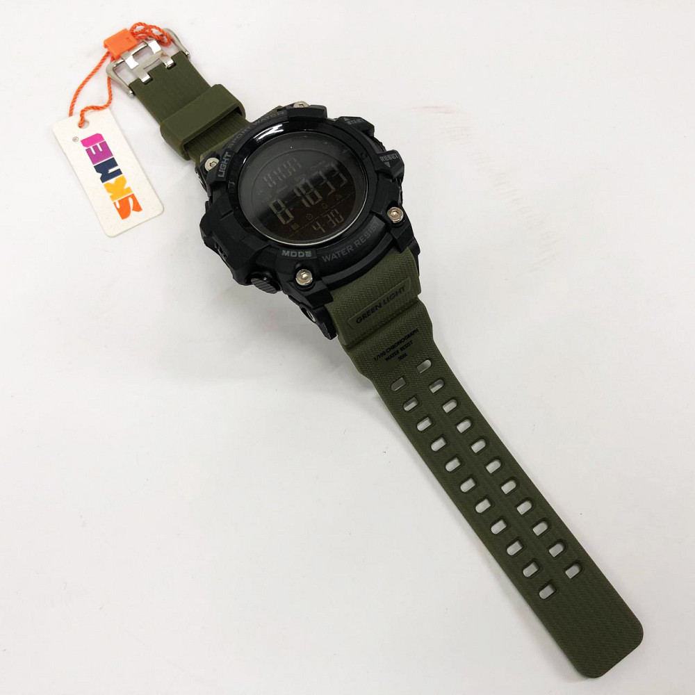 Часы мужские спортивные SKMEI, Армейские часы противоударное Водонепроницаемые мужские HR-83 Львов - изображение 10