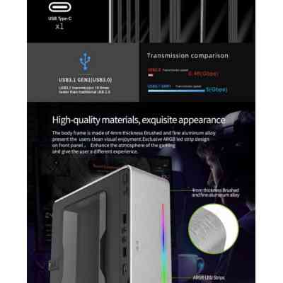 Корпус Gamemax Violin Silver Вінниця