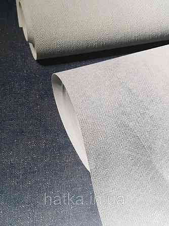 Шпалери вінілові на флізелін Marburg Shades смуги зигзаг розмиті з ефектом старіння чорні сині бузкові Київ