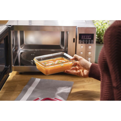 Харчовий контейнер Tefal Masterseal Glass7 Red 0.7 л (N1040610) Вінниця - фото 3