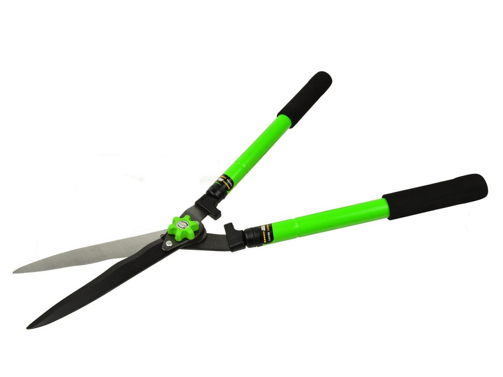 Кущоріз для живоплоту "GEKO"  з телескопічними ручками  200 / 640-870мм Київ - фото 2