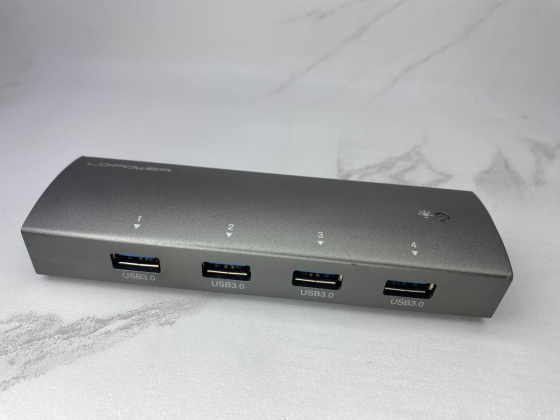 Концентратор LC POWER на 4 порта SuperSpeed USB 3.0 Б/У Киев
