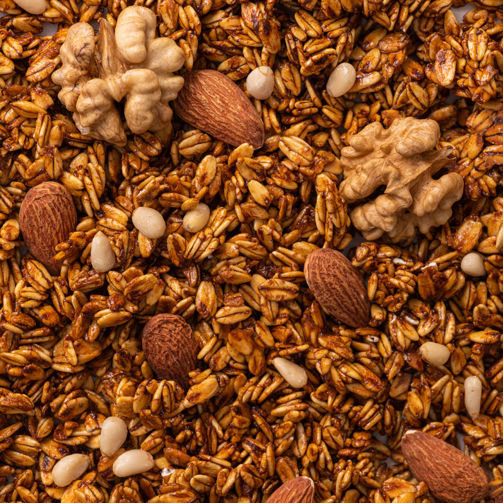 Набір граноли Mini Almond, 1 кг & Nuts’ Trio, 250 г у подарунок Gregory Mill Київ - фото 19