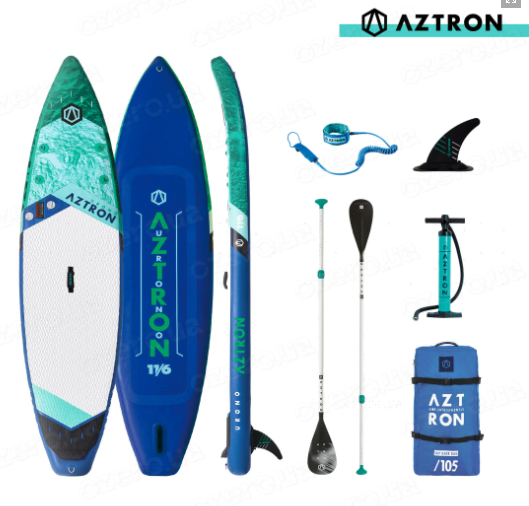 Надувная SUP доска Aztron URONO Touring AS-312D  350 x 81 x 15 см Дніпро