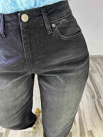 Джинсы женские SL 6004 mom relax comfort jeans бананы стрейчевые большие размеры черные, Чорний, 30, Одесса