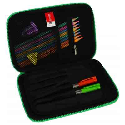 Пенал Cool For School с тиснением 1 отделение Черный (QT-5638-Black) Винница