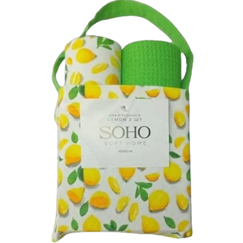 Kitch text SOHO Наб. руш. 40*60 см бавовна 100% Lemon 2 шт. Житомир