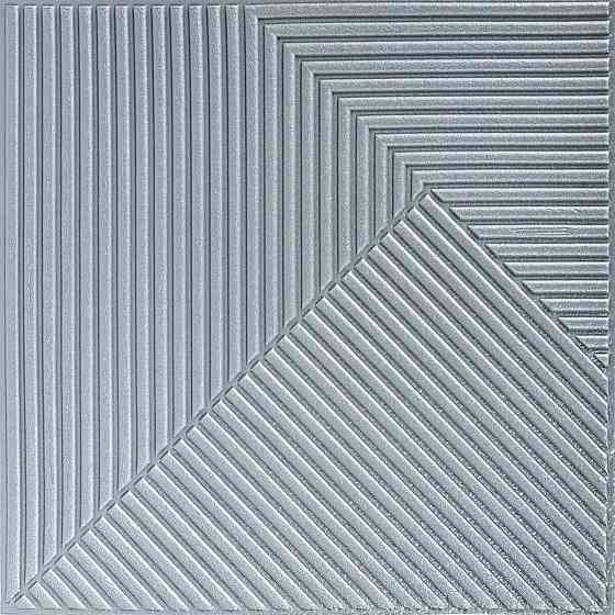 Декоративная 3D панель Бамбук серая, самоклеящаяся Киев