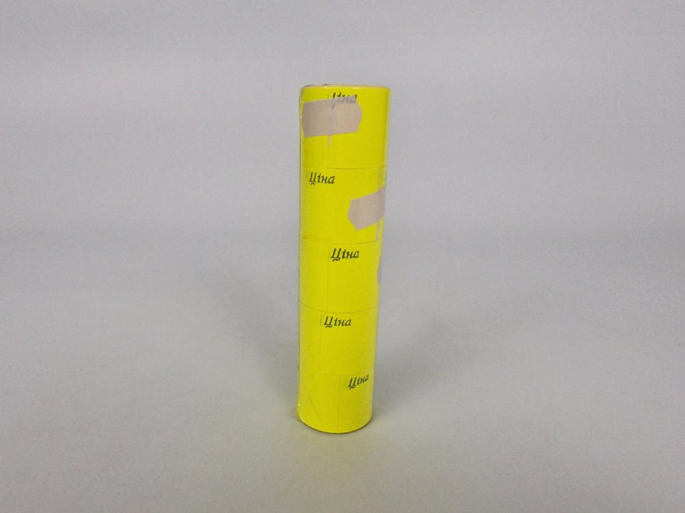 Паперовий цінник Жовтий (р30*40мм) 3,5 м (5 шт) Харків - фото 3
