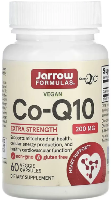 Коензим Q10 200 мг Jarrow Formulas Co-Q10 60 капс Київ - фото 1