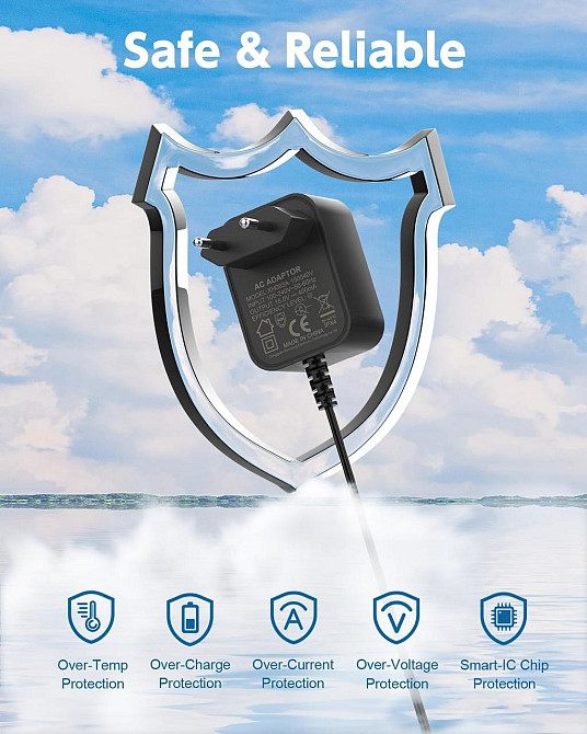 Зарядный кабель 15V 400mA для электробритвы Philips Norelco совместим с сериями 3000 5000 7000 9000 – 1.8 м Киев - изображение 2