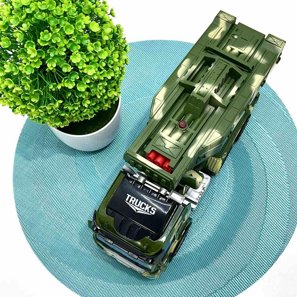 Машина на радіокеруванні TK Group військова вантажівка з ракетною установкою Зелений (78744) Чернигов - изображение 8