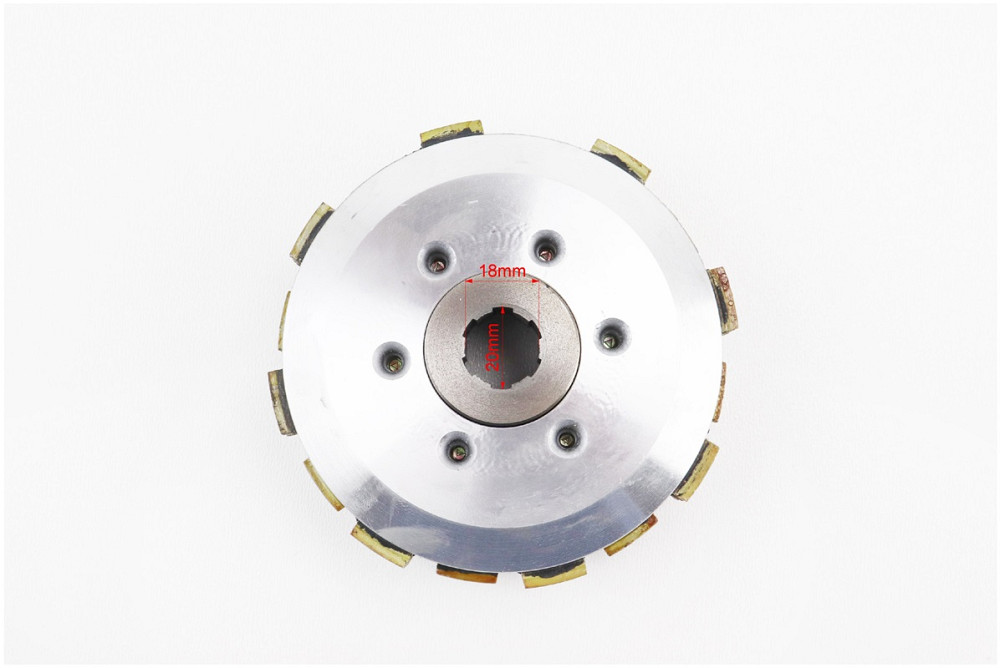 Зчеплення, маховик у зборі (6 болтів, маховик 73T) CB-150/200cc, тип 1 Киев - изображение 5