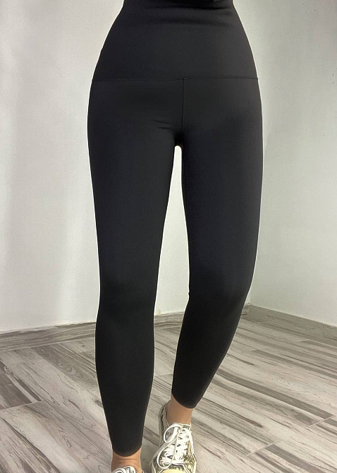 Лосины женские You are peri 1929 широкий пояс утяжка пуш ап черные, черный, M Киев - изображение 11