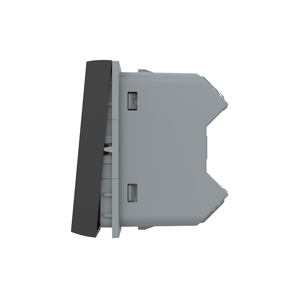 LIVOLO 2-клавішний кнопковий вимикач без фіксації (дзвінковий / імпульсний) LIVOLO, чорний, мод Коломыя - изображение 7