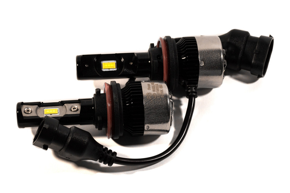 Комплект LED ламп HeadLight FocusV H11 (PGJ19-2) 40W 12V з активним охолодженням Харків - фото 1