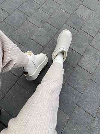 ITTS Угги жіночі ITTS A801-F св.бежевий (зима, шкіра натуральна) (5738) Коломия