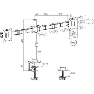 Кронштейн OfficePro MA112B Винница