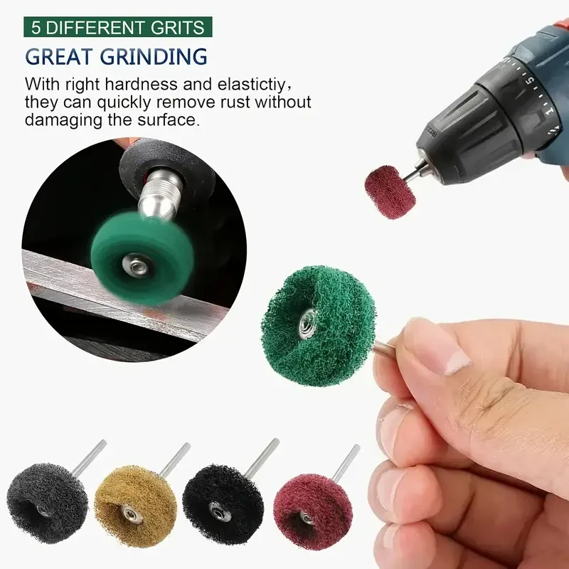 Набір полірувальних кругів Ø25 мм для гравера, 25 шт Київ - фото 1