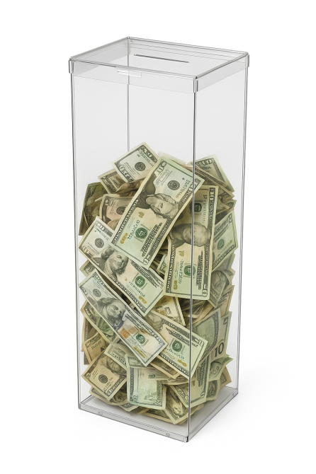 Ящик для пожертвований EKOSTAR 700x200x140 Киев - изображение 1