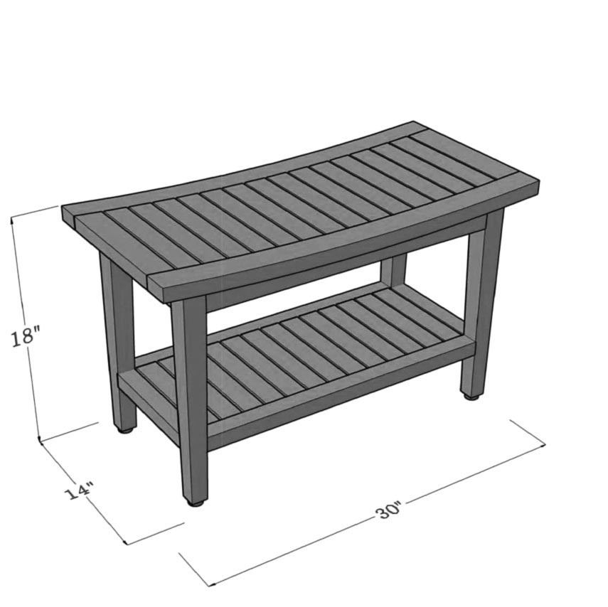 Лавка для ванной 