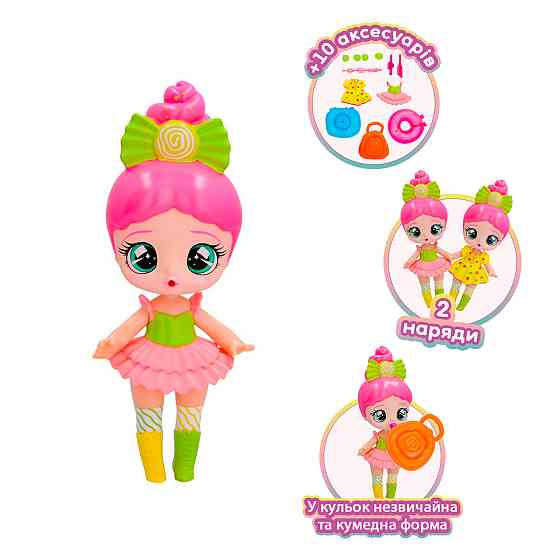Ігровий набір з лялькою Bubiloons – Крихітка Бабі Грета Дніпро