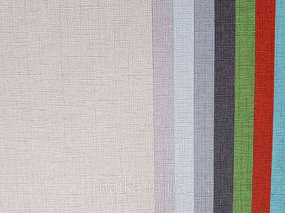 Шпалери метрові вінілові на флізелін Erismann Nature soul однотонні структурні тонка смужка кава з молоком Київ