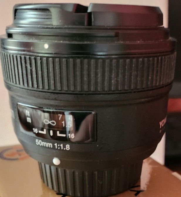 Объектив: YONGNUO 50mm. F/1.8 NIKON Киев - изображение 2