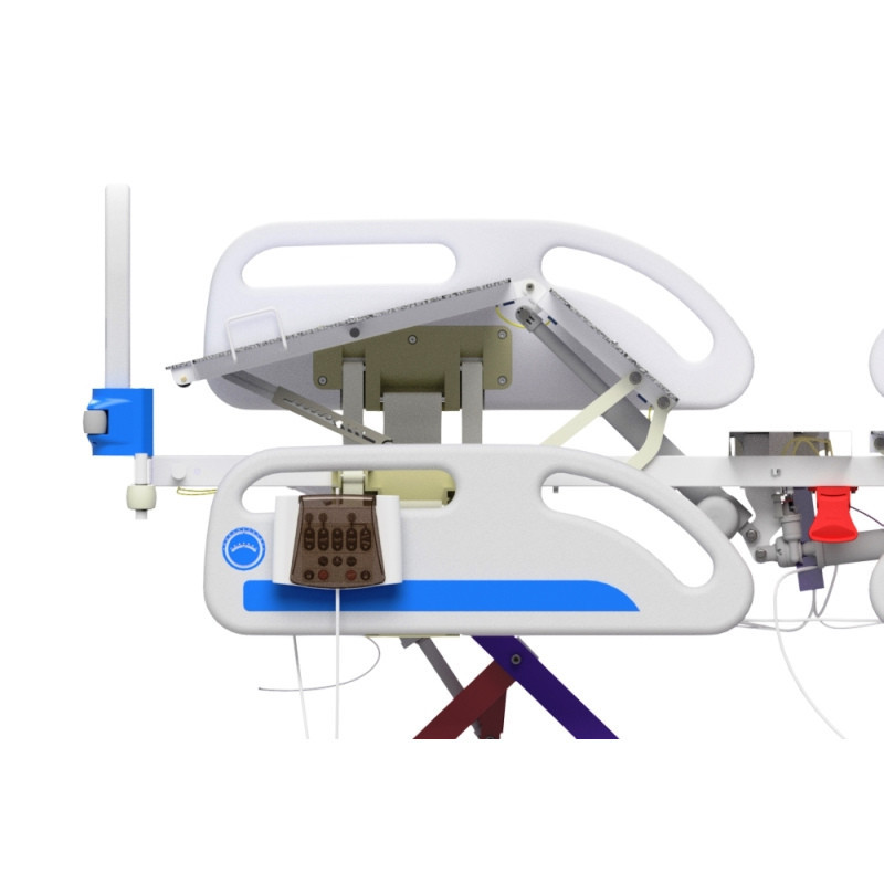 Багатофункціональне лікарняне ліжко ALF-4 (для відділень реанімації та інтенсивної терапії) Дніпро - фото 4