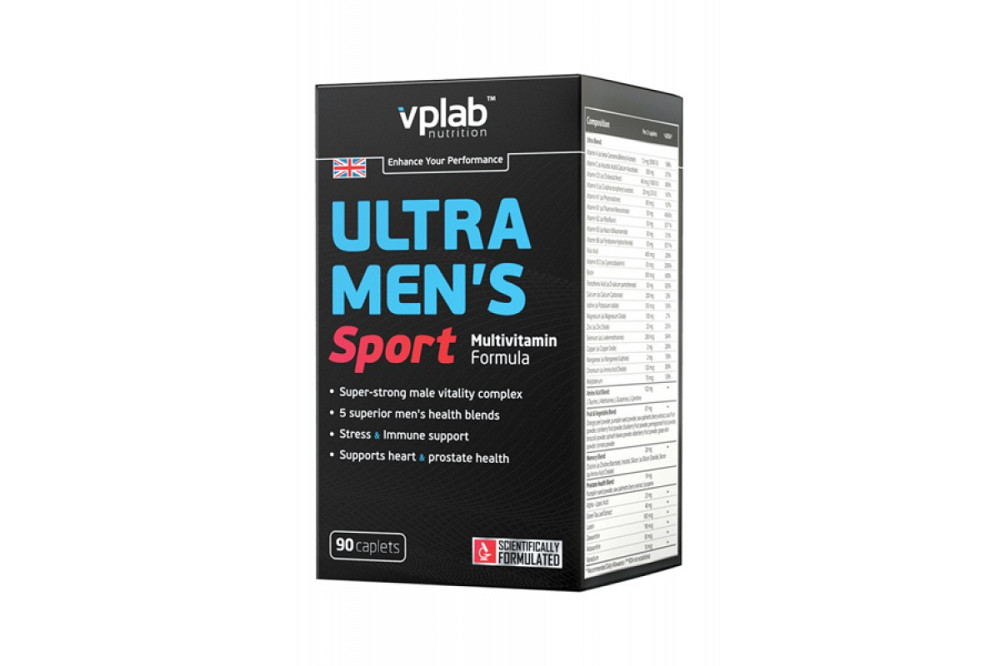 Витаминно-минеральный комплекс для мужчин VP Laboratory Ultra Men's Sport Multivitamin Formula 90 caps Луцк - изображение 1