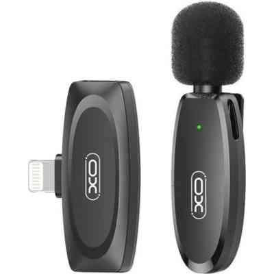 Микрофон XO MKF08B з придушенням шуму lightning Black (XO MKF08B-IP) Винница