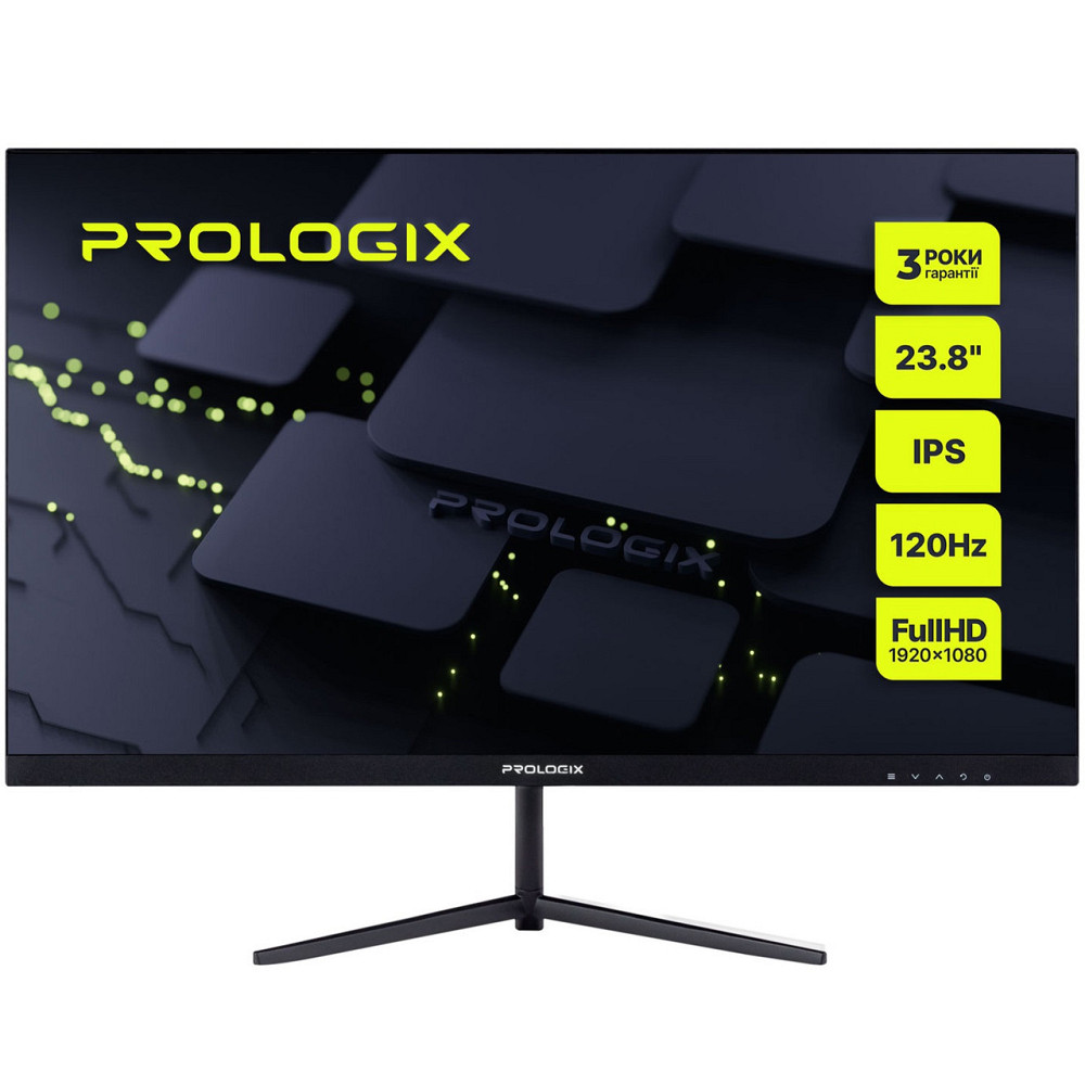 Монітор Prologix 23.8" PL2425HD IPS Black 120Hz ( Чорний ) Харків - фото 1