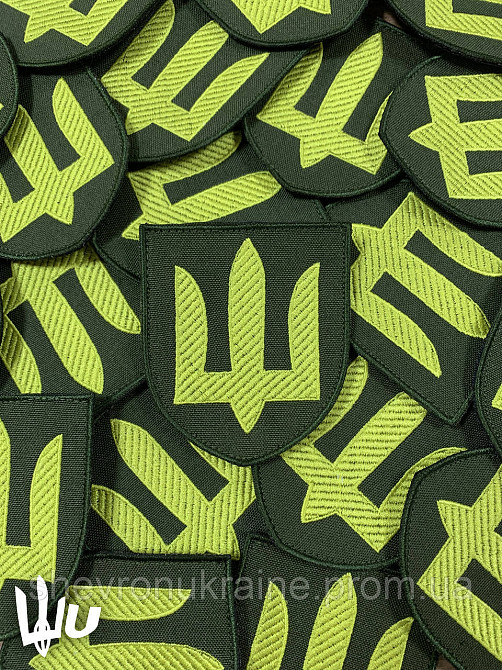 Шеврон Сухопутные войска (Форма щит. На липучке) Размер 8x7см Киев - изображение 2