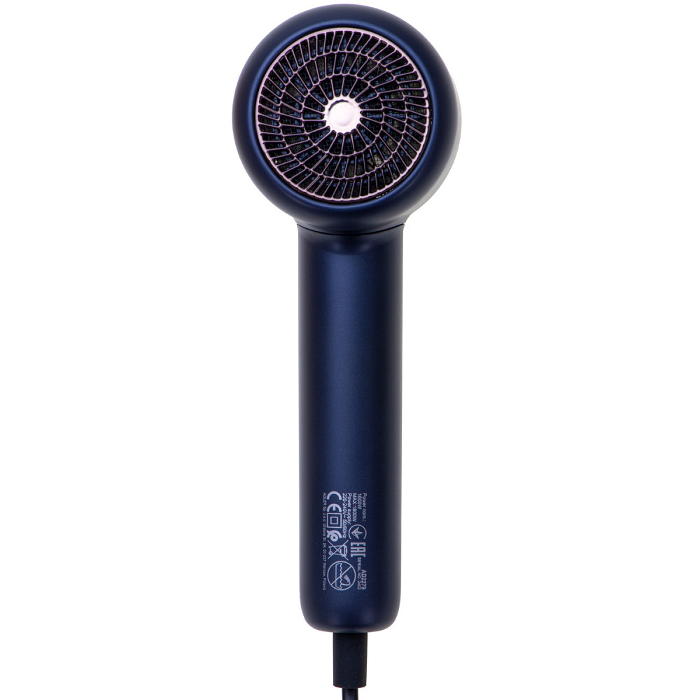 Фен Adler AD 2279b blue 1800Вт/ 2 швидкості/ хол.обдув/ темп.режимів-2/іонізація/ насадки - 1 шт. Вінниця - фото 6