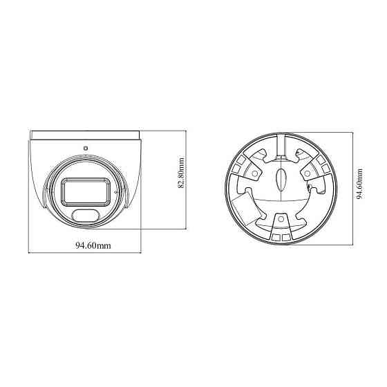 IP-відеокамера 4Mp TVT TD-9544S4L-A(D/PE/AW2) Black f=2.8mm, ІЧ+LED-підсвічування, з мікрофоном (77-00476) Киев