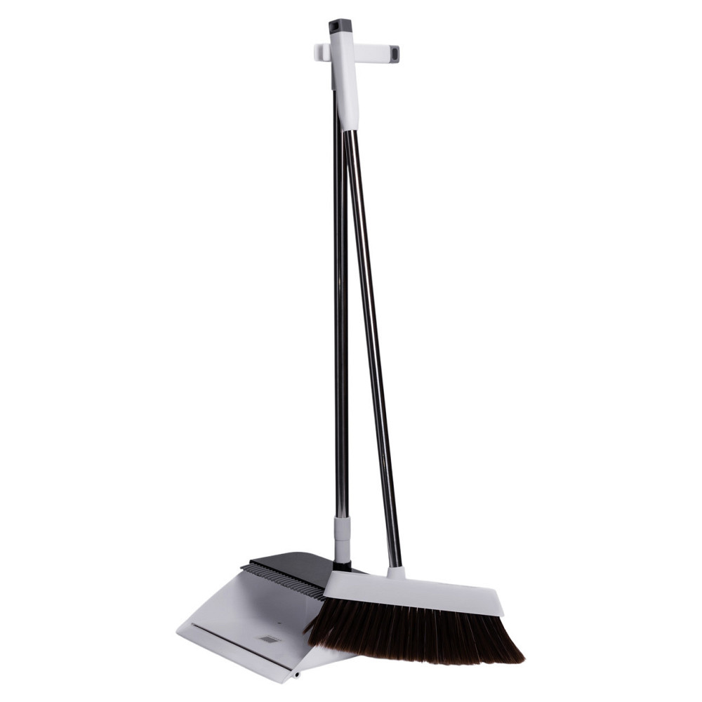 Комплект для прибирання: віник і совок з довгою ручкою Київ - фото 4