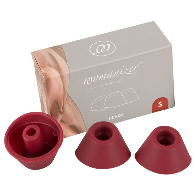 Сменные насадки на Womanizer Duo Heads, бордовые, размер S Sex Aura Киев - изображение 2