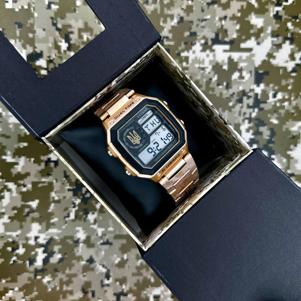 Patriot 011RGUAGD Тризуб золото Рожеве Золото + Коробка. SBR Киев - изображение 4